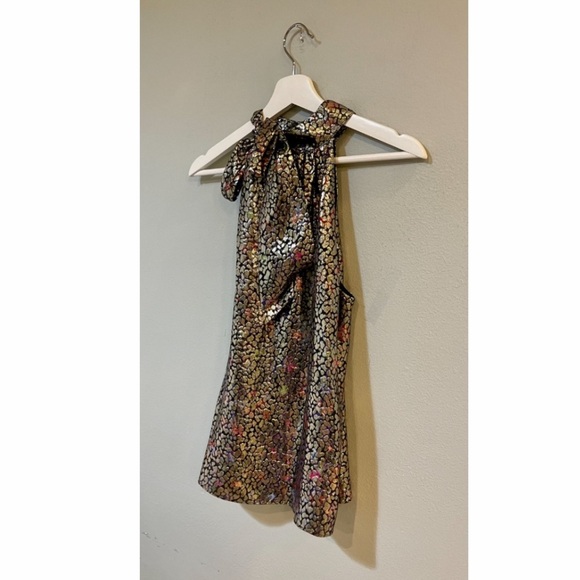 Ramy Brook Printed Sahar Blouse. - Picture 5 of 8